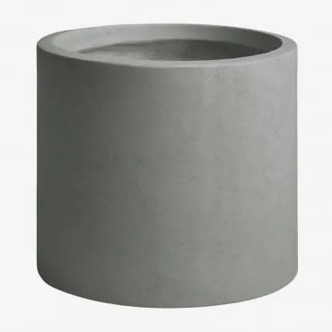 Doniczka Z Betonu Aurevi Ø30 Cm & Jasnoszary - Sklum