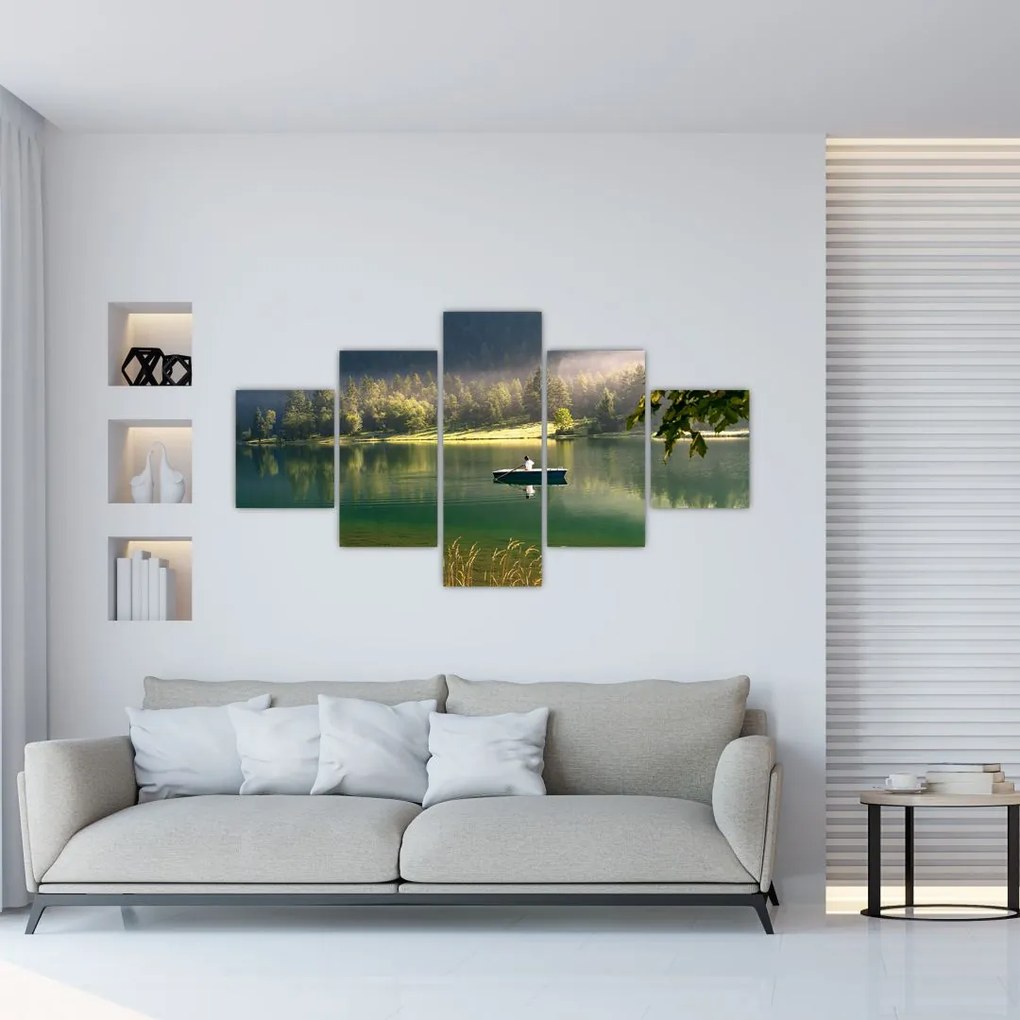 Obraz jeziora (125x70 cm)