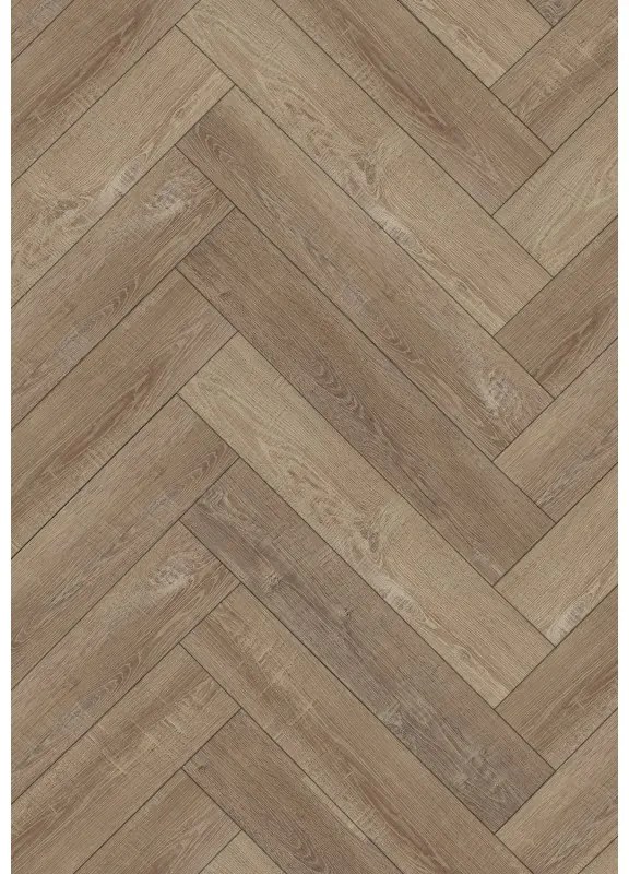 Mexen Windsor próbka paneli winylowych jodełka 635 x 127 mm SPC 6,5 mm, podkład IPEX 1,5 mm, 4 V-Fuga, Dąb - F1167-S