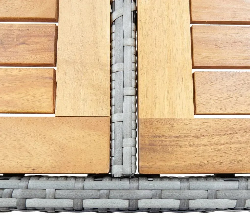 Zestaw szarych mebli ogrodowych C0-A70