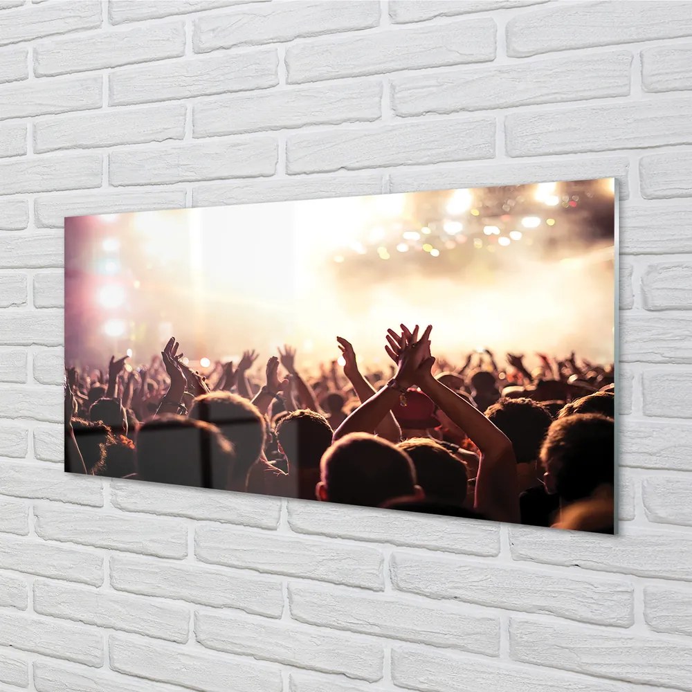Obraz akrylowy Ludzie koncert