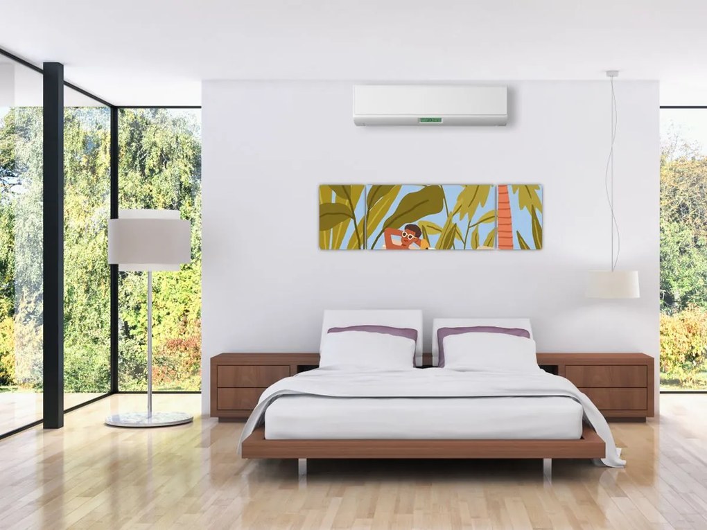 Obraz - Czas letni (170x50 cm)