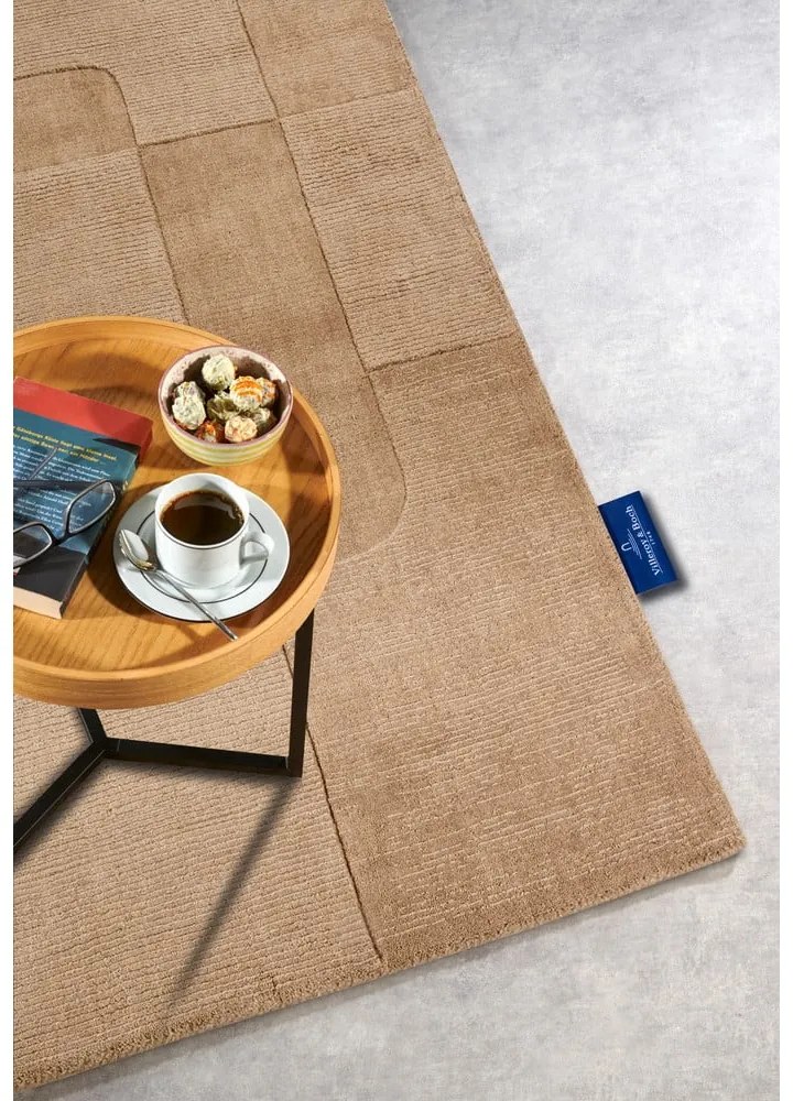Beżowy wełniany dywan tkany ręcznie 120x170 cm Charlotte – Villeroy&amp;Boch