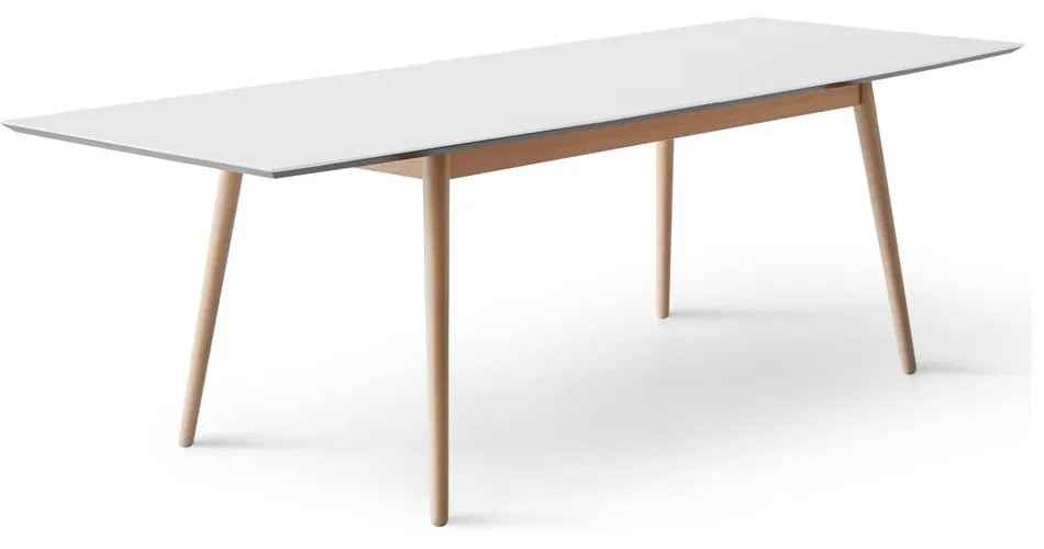 Rozkładany stół z białym blatem 90x165 cm Meza – Hammel Furniture