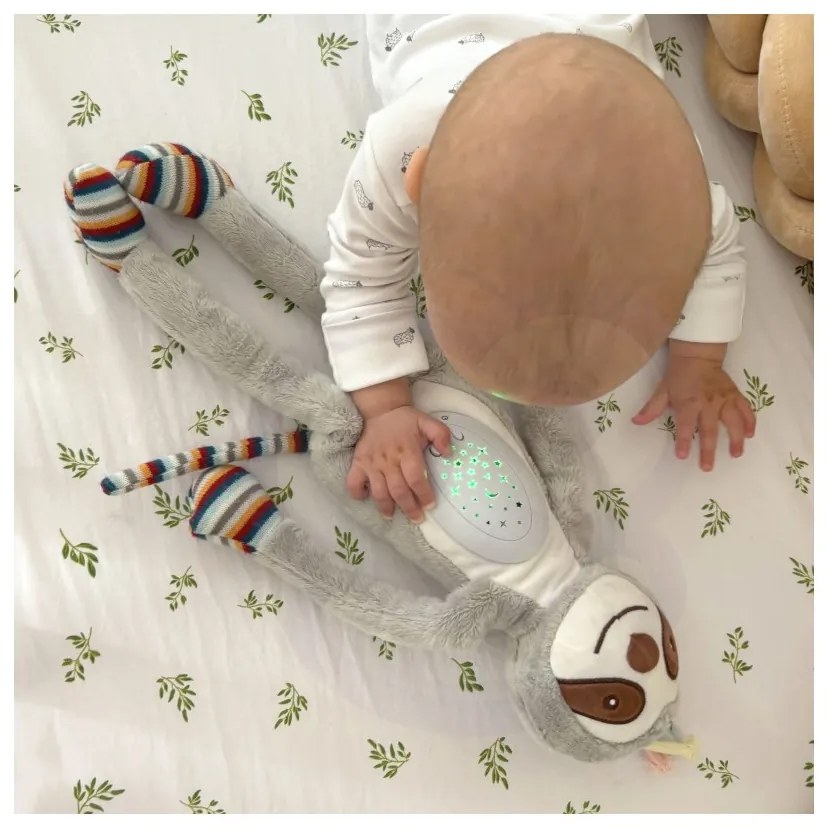 Woopie baby interaktywna przytulanka projektor 2w1 usypiacz leniwiec