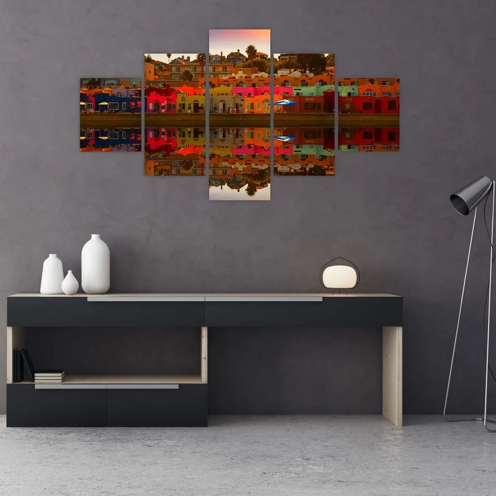 Obraz - Miejsce do letniego pływania (125x70 cm)