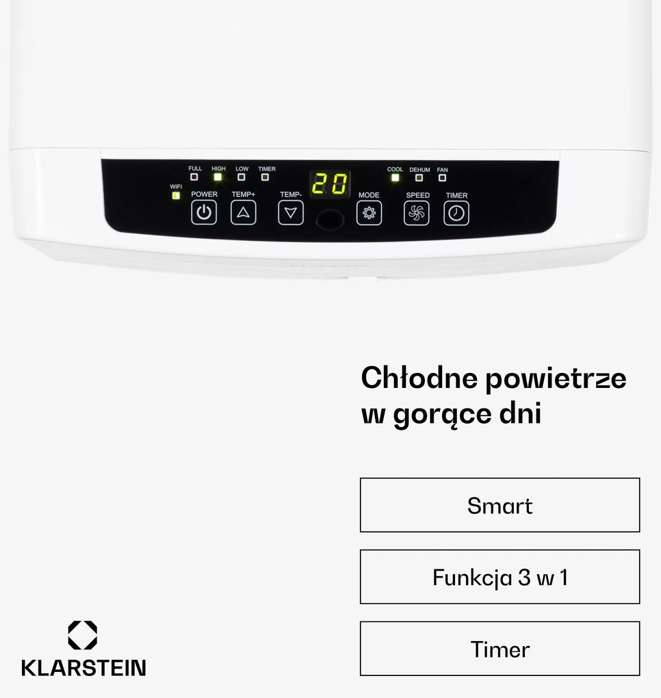 Klarstein Iceblock EcoSmart Smart klimatyzator przenośny