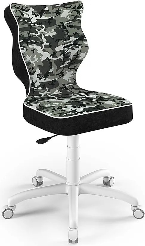 Obrotowe krzesło dla młodzieży Petit White rozmiar 6 (159-188 cm) wzory