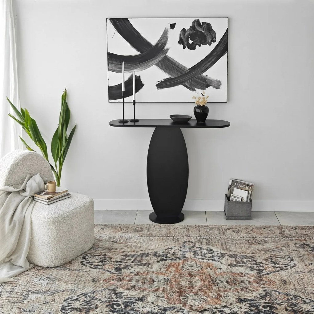 Stolik pomocniczy Ellittica Anthracite
