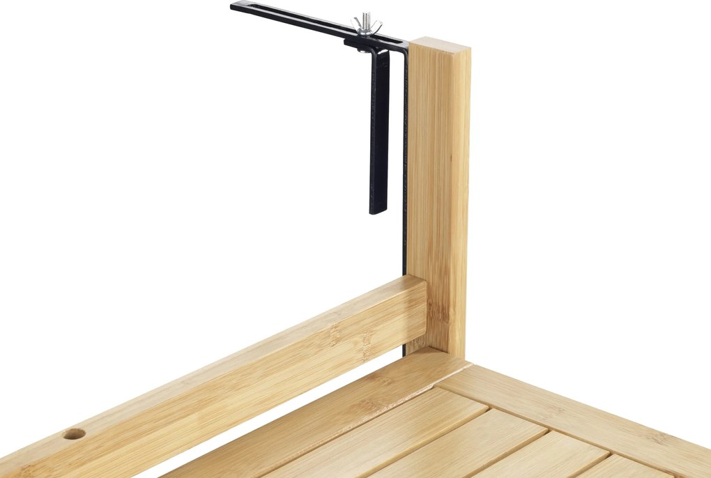 Składany stolik balkonowy na barierkę WAIKIKI