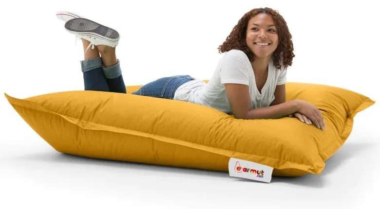 Żółty worek do siedzenia Yonah – Floriane Garden