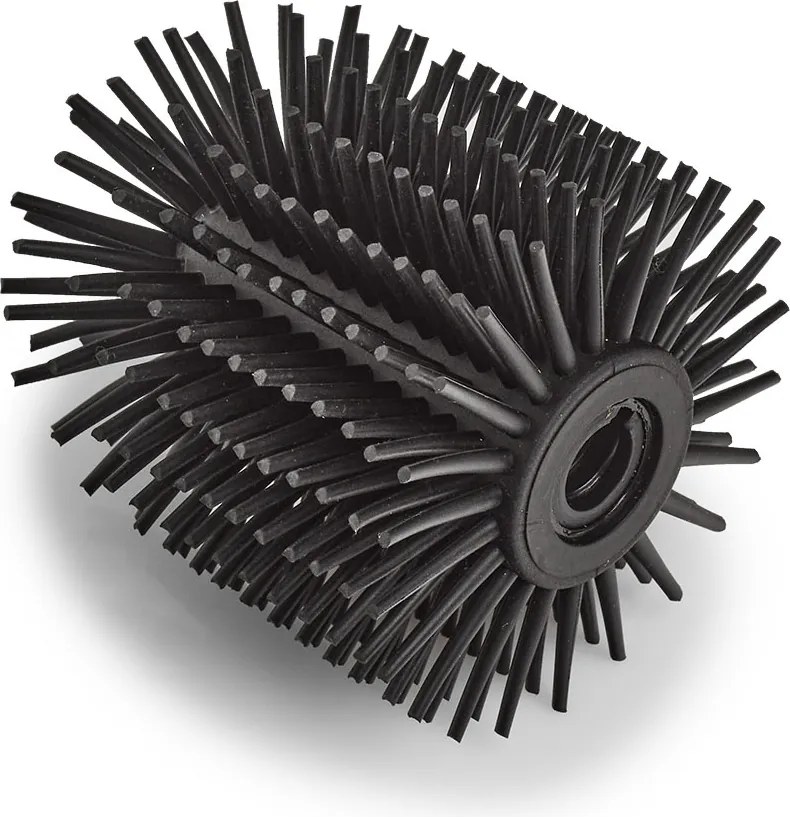 Szczotka WC z pojemnikiem ze stali nierdzewnej, Ø 11,2 cm