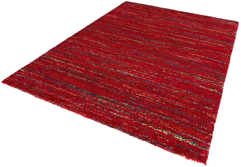Dywan shaggy Nomadic czerwony 80 cm x 150 cm