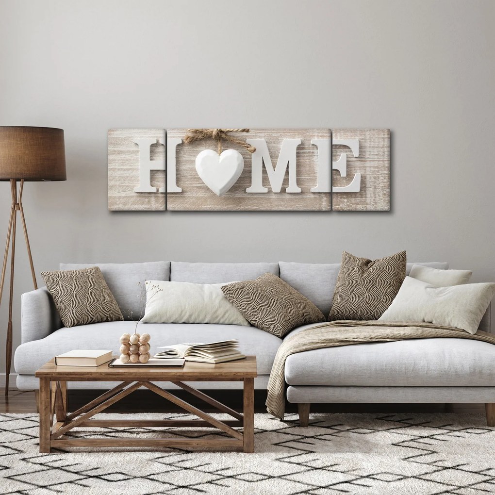 Obraz - Dom (170x50 cm)