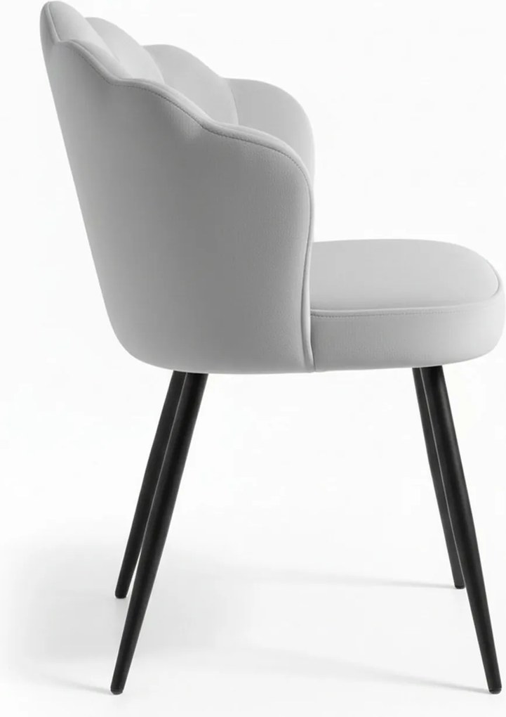 Krzeso Blume Aksamitne Czarne Nogi