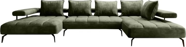 Narożnik MONTELLA S układ L z elektryczną regulacją siedziska WERSAL