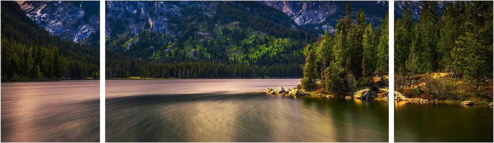 Obraz - Park Narodowy Grand Teton (170x50 cm)