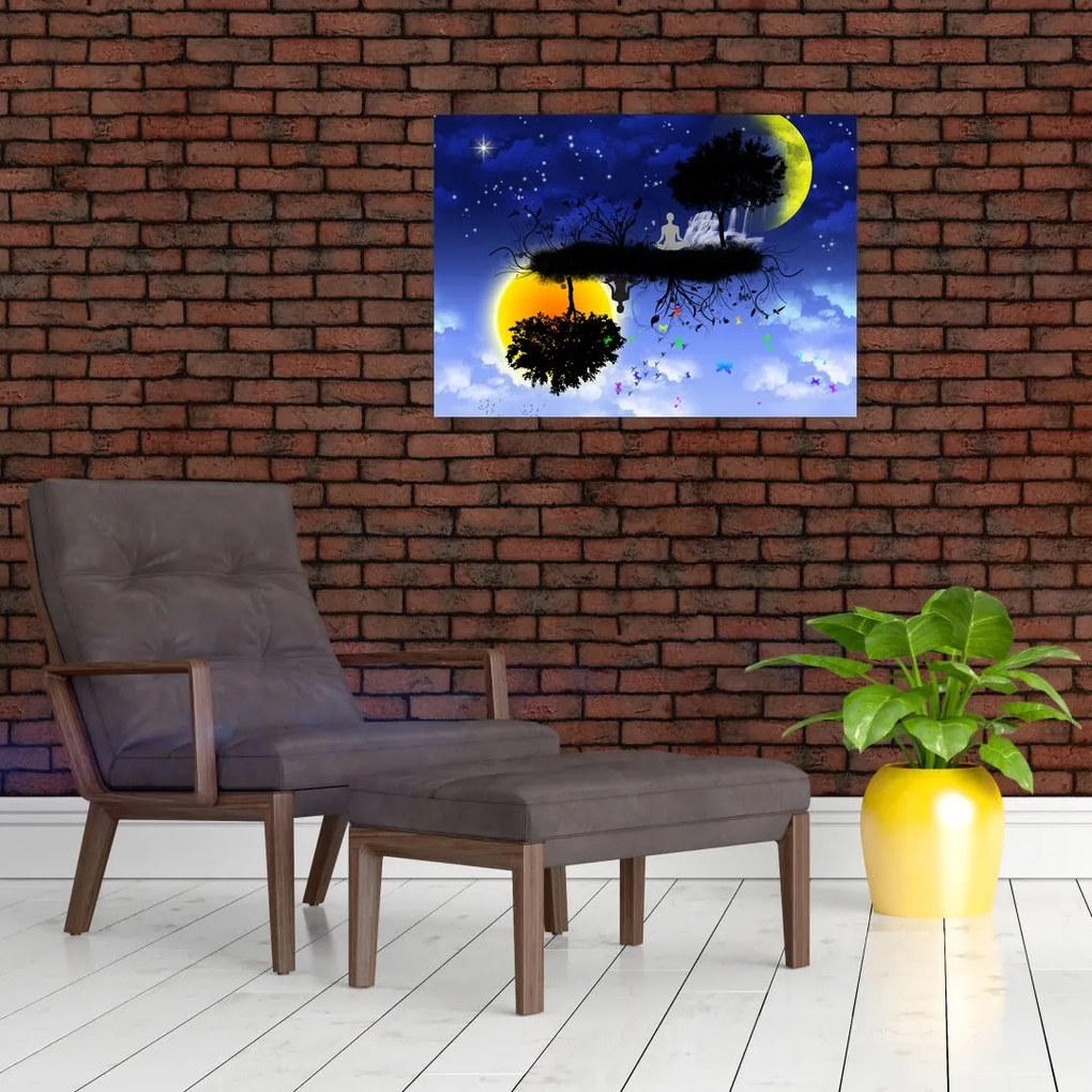 Obraz - Odbicie równowagi (70x50 cm)