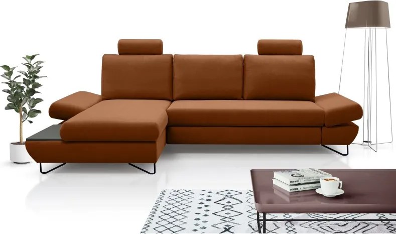 Narożnik LOFT z funkcją spania Regulowane zagłówki i podłokietniki Lewa strona Salvador 15