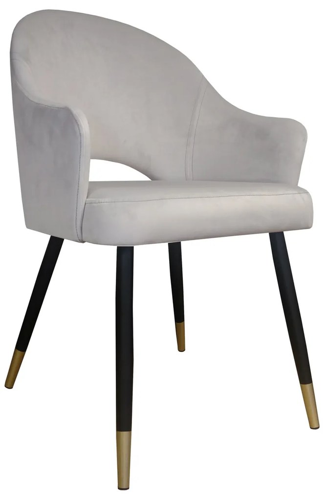 Krzesło obrotowe Velvet podstawa czarno-złota MG39