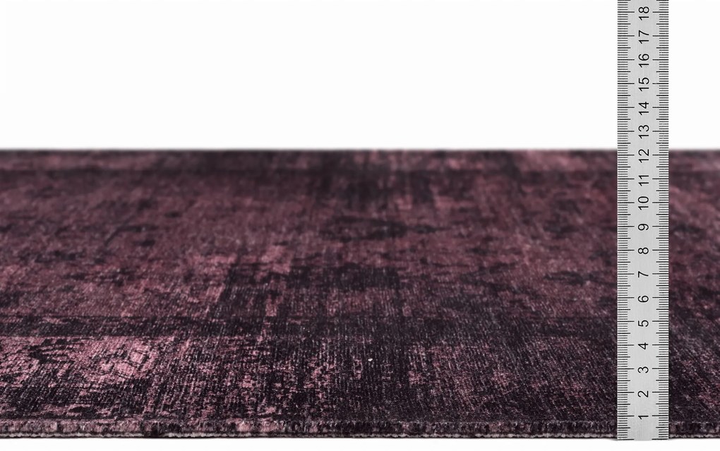 Dywan vintage Armand bordowy 80 cm x 150 cm