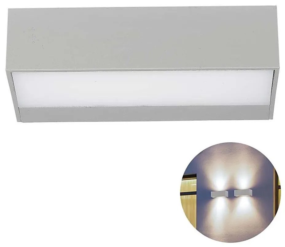 LED Kinkiet zewnętrzny LED/9W/230V 6500K IP65