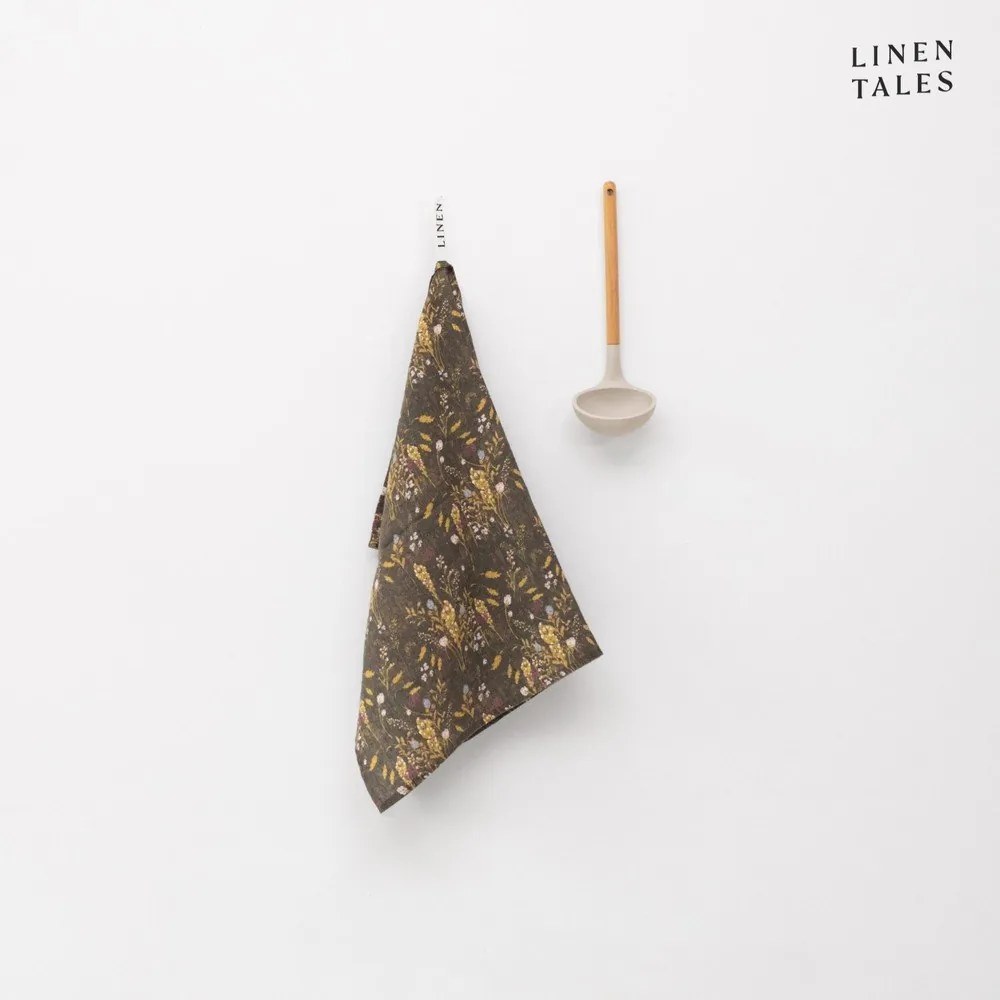 Lniana ścierka 45x65 cm Woodland – Linen Tales