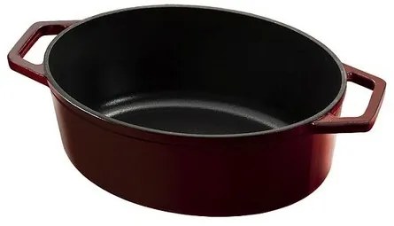 Berlinger Haus Garnel żeliwny z pokrywką Burgundy Line, 30 cm