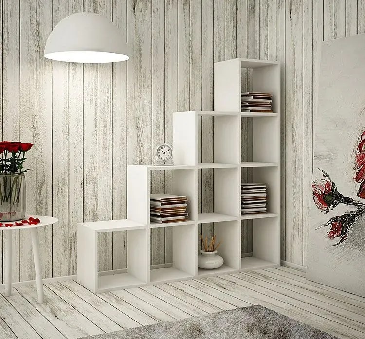 Biały regał na książki G0-Z28