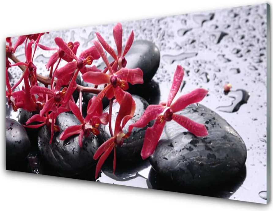 Panel Szklany Minimalistyczna Kompozycja Zen