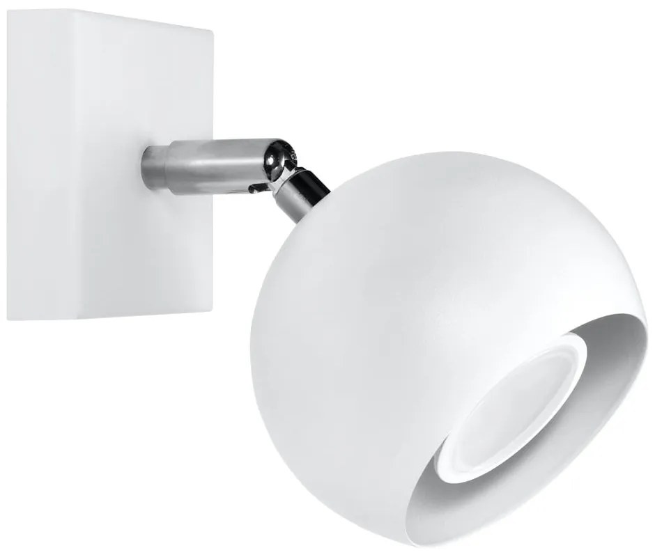 Biały kinkiet Sollux Ollo