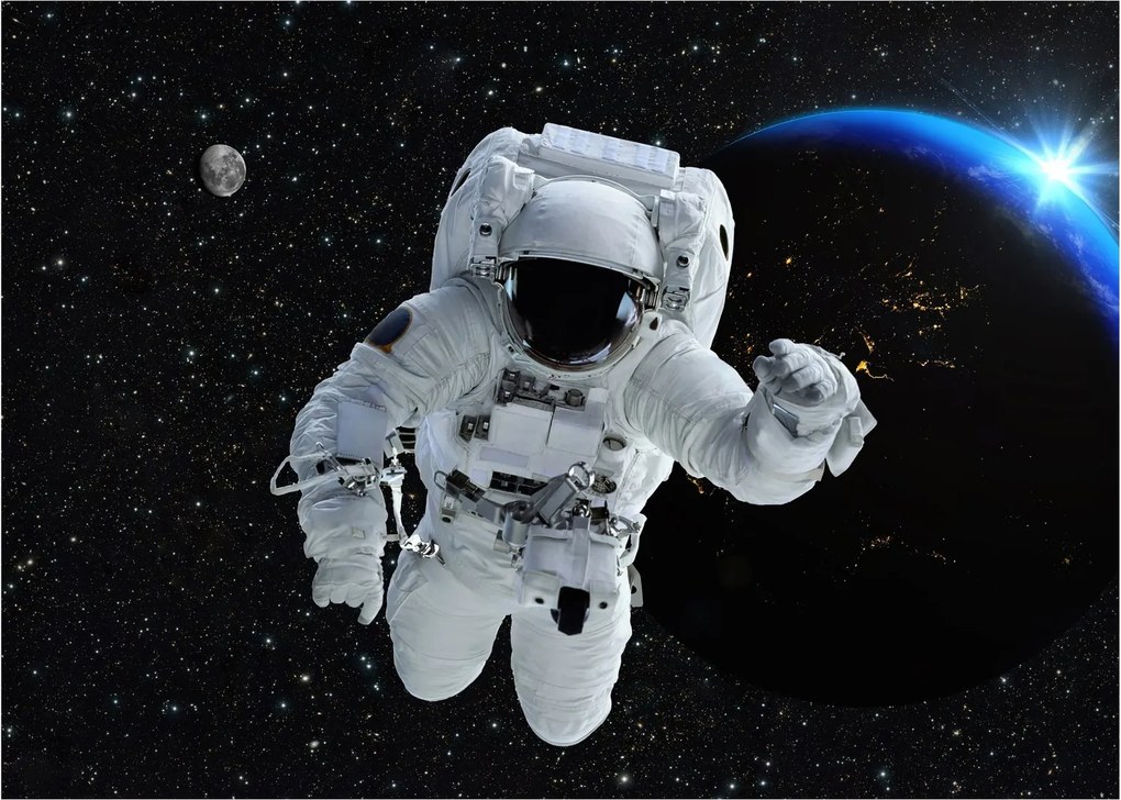 Obraz - Astronauta w kosmosie (70x50 cm)