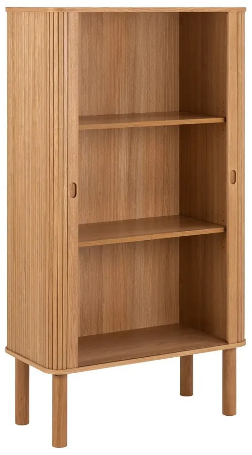 Szafka w dekorze dębu z drzwiami przesuwnymi 80x145 cm Langley – Actona