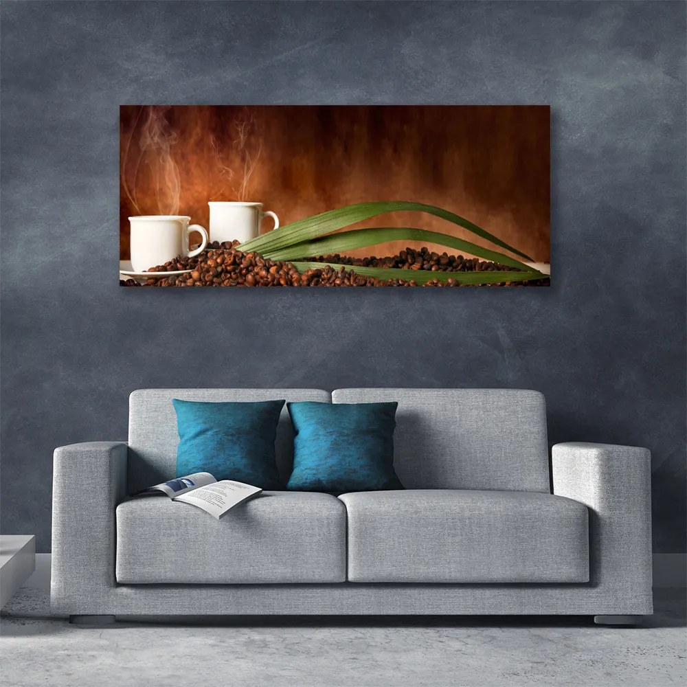 Obraz na płótnie Przerwa na Kawę w Ziarnach