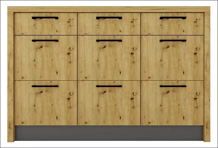 Wyspa kuchenna dąb artisan Z8-S38