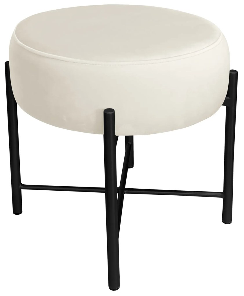 Taboret Pola noga metalowa czarna MG50