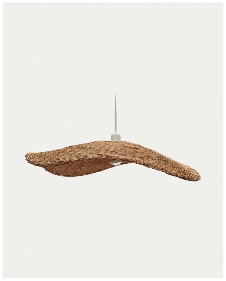 Abażur w naturalnym kolorze ø 80 cm Bisbal – Kave Home