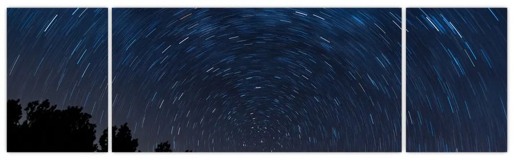 Obraz nocnego nieba (170x50 cm)