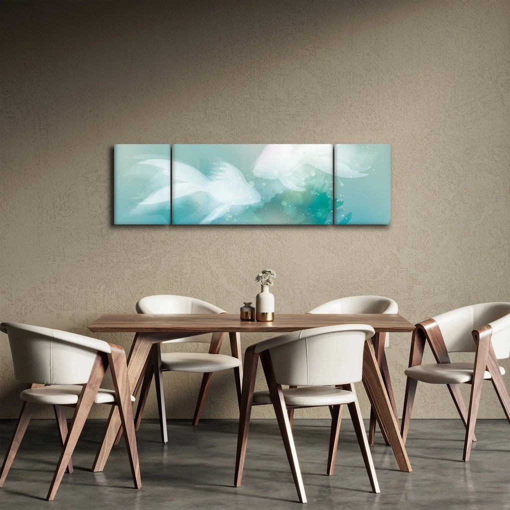 Obraz - Rybki (170x50 cm)