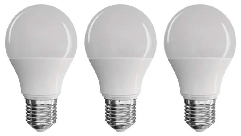 Zestaw 3 żarówek LED EMOS Classic A60 Warm White, 8,5W E27