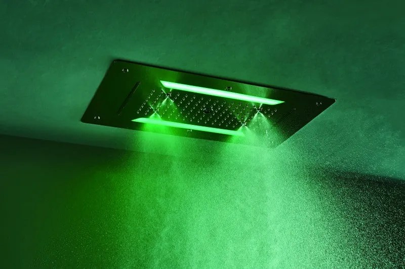 Deszczownica sufitowa XXL ze stali nierdzewnej DPG5030