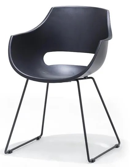 Krzesło ROCKY 1 szt. czarne