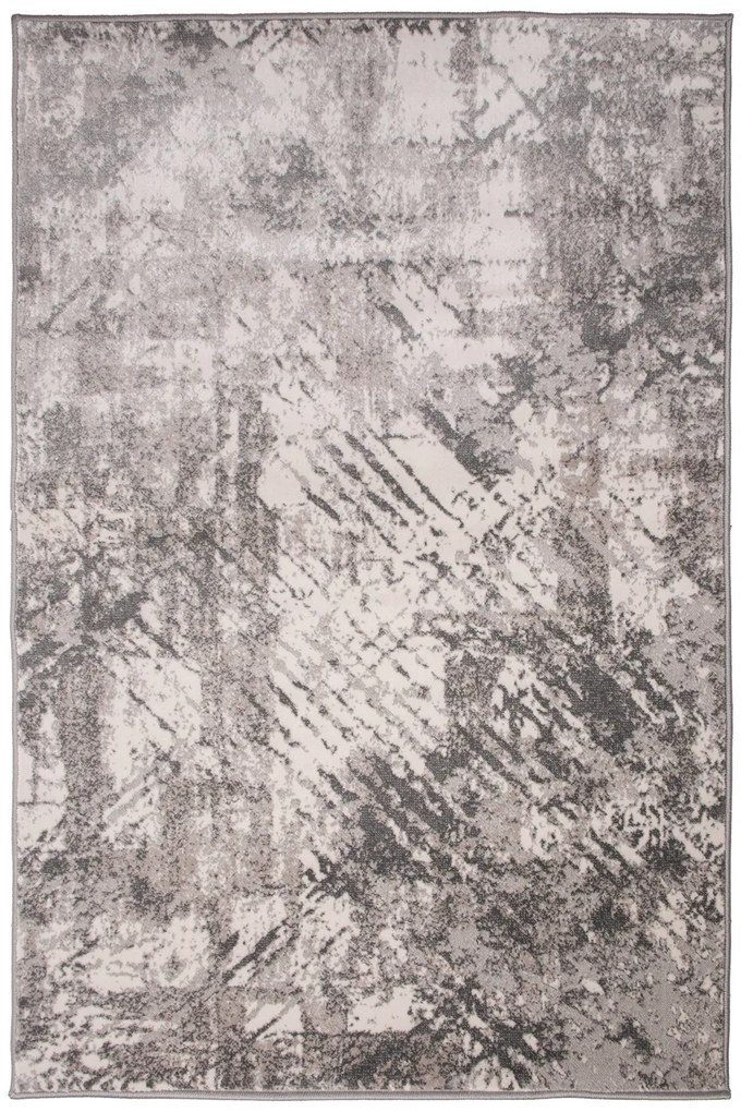 Dywan Anny Brązowo kremowy 095x150 Prostokąt