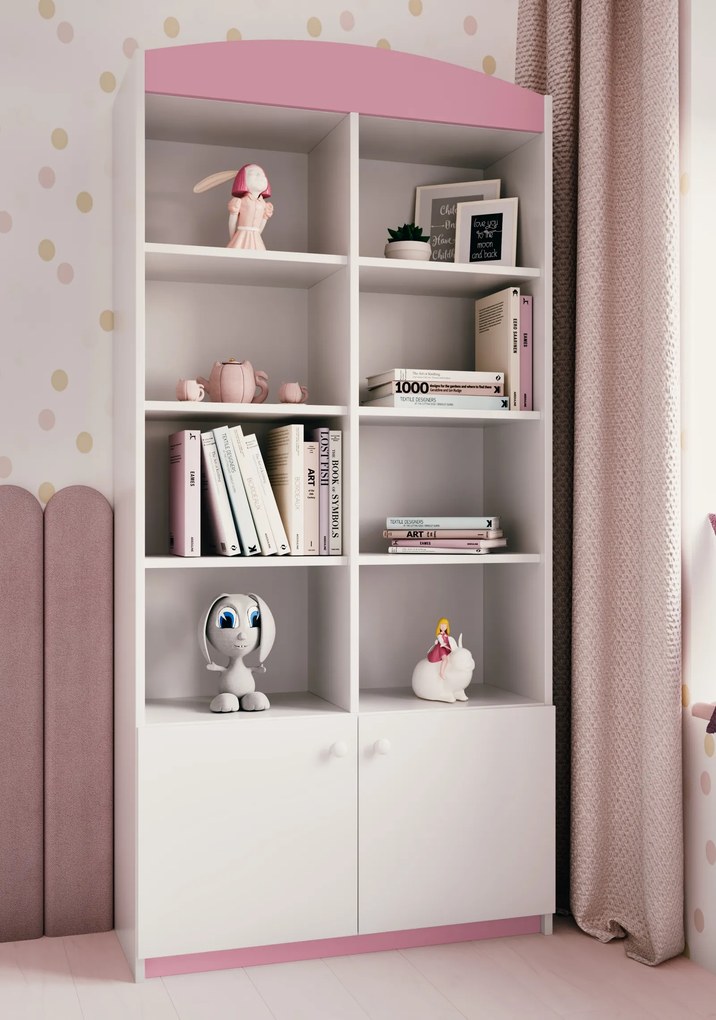 Regał podwójny zamknięty Babydreams