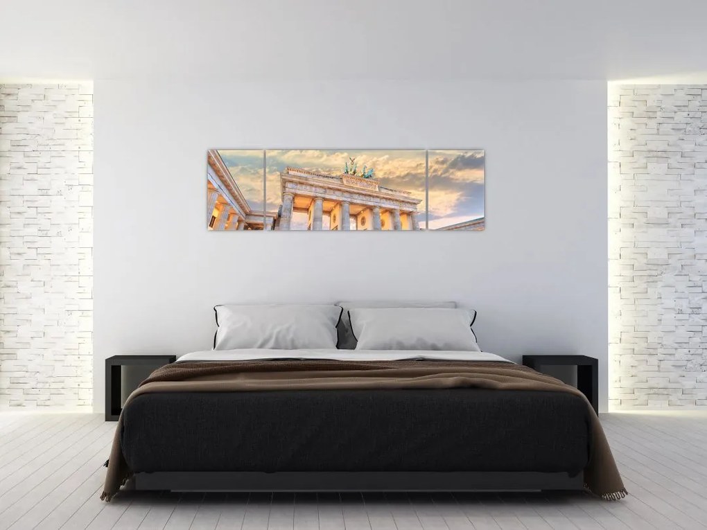 Obraz - Brama Brandenburska, Berlin, Niemcy (170x50 cm)