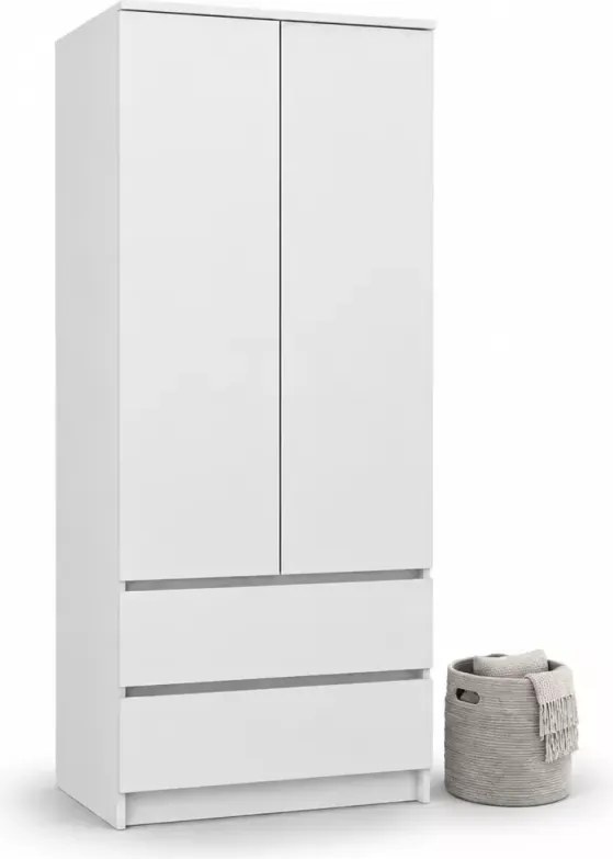 Szafa na ubrania Suzi 90 cm z systemem Tip-On