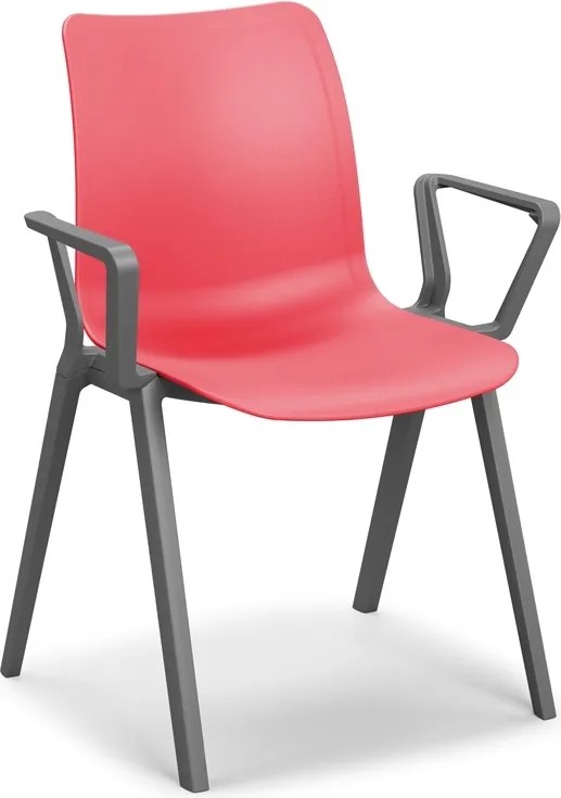 Plastikowe krzesło konferencyjne na nogach Coworker PPL SP40