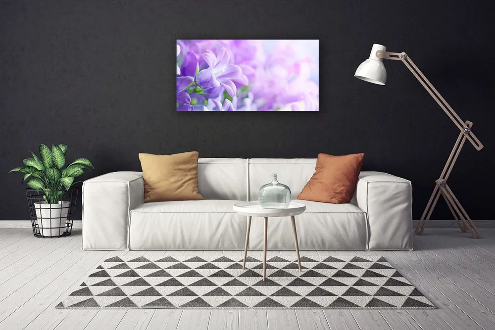 Obraz drukowany na płótnie Wykwintny Ogród Kwiatowy