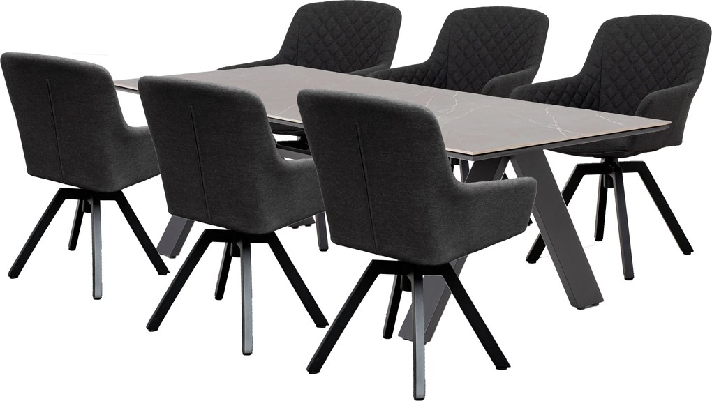 Doppler NOVA PARIS LIKA-TEX® antracyt, 6+1