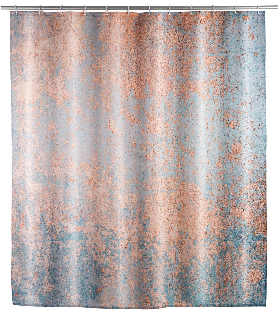 Zasłona prysznicowa z powłoką antypleśniową AGATE, 180 x 200 cm, tworzywo sztuczne, WENKO